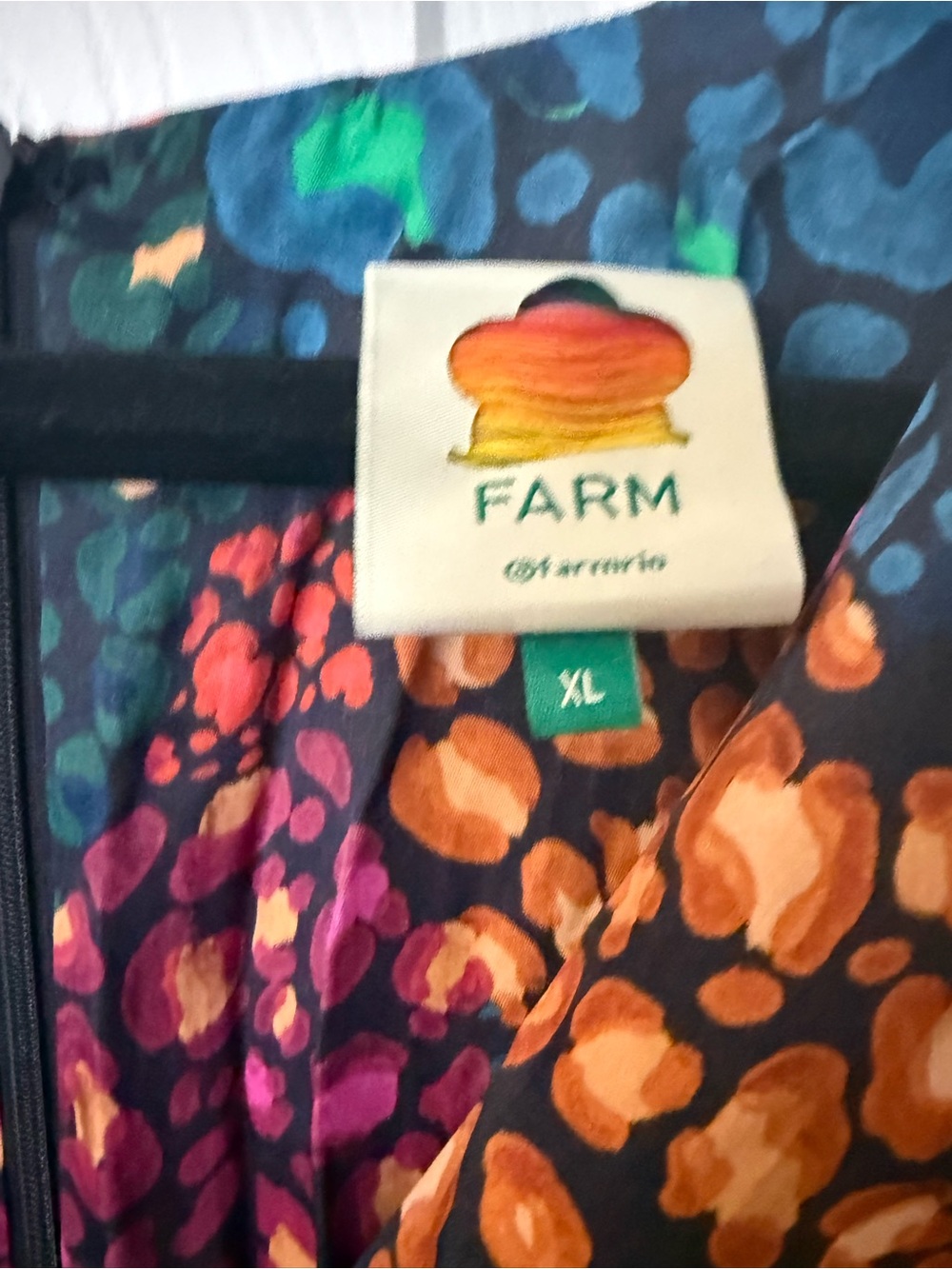 FARM Rio Multi-Color Wrap Maxi Dress - Picture 2 of 6